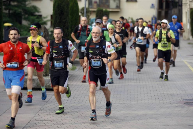 Corredores que este domingo 20 de junio participaron en la prueba de 25 kilómetros con salida y llegada en Villava