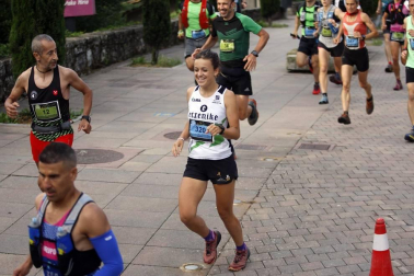 Corredores que este domingo 20 de junio participaron en la prueba de 25 kilómetros con salida y llegada en Villava