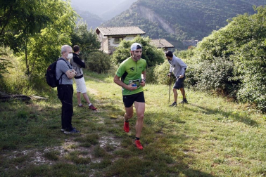 Corredores que este domingo 20 de junio participaron en la prueba de 25 kilómetros con salida y llegada en Villava