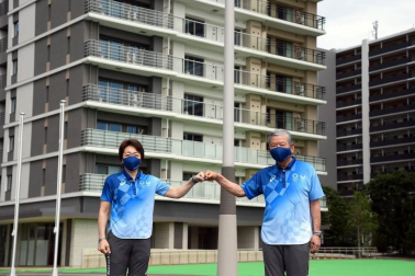 Galería de fotos de distintos espacios de la Villa Olímpica de los Juegos de Tokio 2020