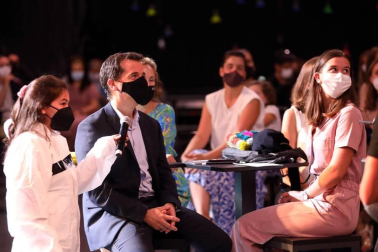 La idea Bioheart obtuvo el máximo galardón en el concurso internacional SciencEkaitza, celebrado este viernes 25 de junio en un Navarra Arena con las entradas agotadas para la gala.