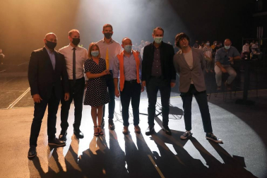 La idea Bioheart obtuvo el máximo galardón en el concurso internacional SciencEkaitza, celebrado este viernes 25 de junio en un Navarra Arena con las entradas agotadas para la gala.