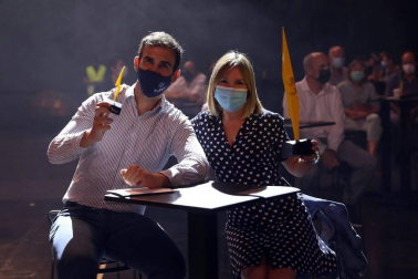La idea Bioheart obtuvo el máximo galardón en el concurso internacional SciencEkaitza, celebrado este viernes 25 de junio en un Navarra Arena con las entradas agotadas para la gala.