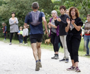 219 corredores completaron los 21 kilómetros de la cita de Etxarri Aranatz, puntuable para el campeonato de la Federación Navarra de Montaña.