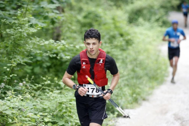 219 corredores completaron los 21 kilómetros de la cita de Etxarri Aranatz, puntuable para el campeonato de la Federación Navarra de Montaña.