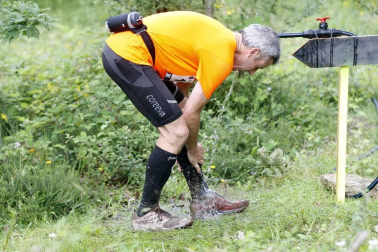 219 corredores completaron los 21 kilómetros de la cita de Etxarri Aranatz, puntuable para el campeonato de la Federación Navarra de Montaña.