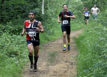 219 corredores completaron los 21 kilómetros de la cita de Etxarri Aranatz, puntuable para el campeonato de la Federación Navarra de Montaña.