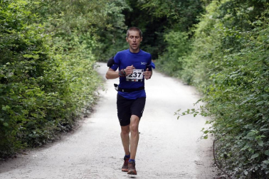 219 corredores completaron los 21 kilómetros de la cita de Etxarri Aranatz, puntuable para el campeonato de la Federación Navarra de Montaña.