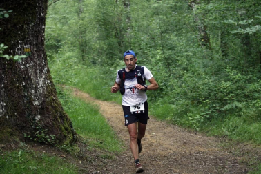219 corredores completaron los 21 kilómetros de la cita de Etxarri Aranatz, puntuable para el campeonato de la Federación Navarra de Montaña.