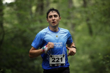 219 corredores completaron los 21 kilómetros de la cita de Etxarri Aranatz, puntuable para el campeonato de la Federación Navarra de Montaña.