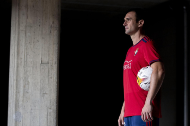 Presentación de Kike Garcia como nuevo jugador de Osasuna