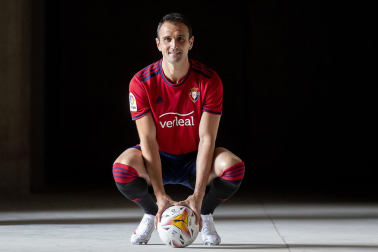 Presentación de Kike Garcia como nuevo jugador de Osasuna