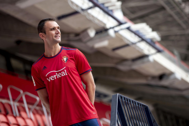 Presentación de Kike Garcia como nuevo jugador de Osasuna