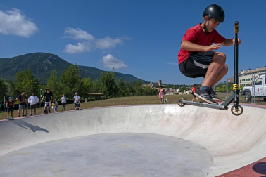 Inauguración de las nuevas instalaciones en la localidad de Tierra Estella