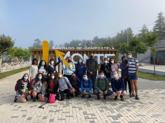 Imagen de los jóvenes participantes.