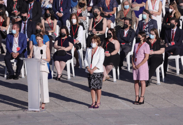 Fotos del homenaje a las víctimas del covid