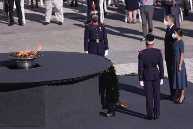 Fotos del homenaje a las víctimas del covid