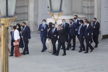 otos del homenaje a las víctimas del Covid.