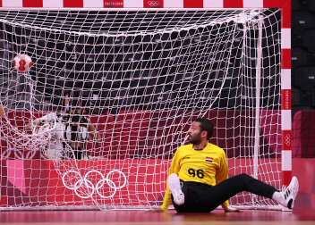 Portero egipcio de balonmano