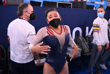 Sunisa Lee ganadora de gimnasia artística