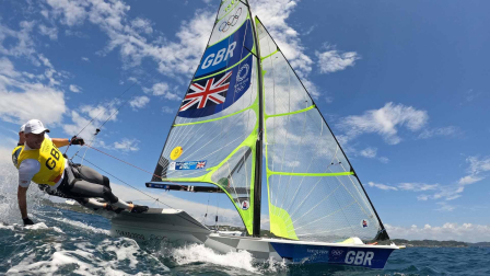 Equipo británico de vela