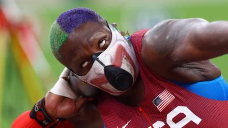 Atleta americana de peso