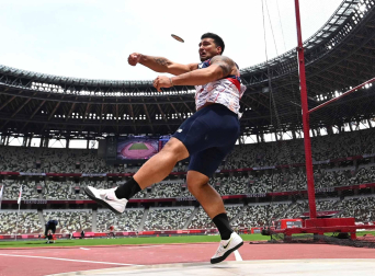 Atleta samoano de disco