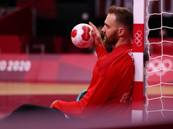 Portero alemán de balonmano
