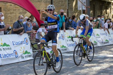 Última etapa de la Vuelta Ciclista Júnior a Pamplona con llegada en El Redín de Pamplona.