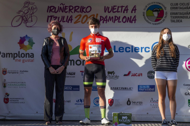 Última etapa de la Vuelta Ciclista Júnior a Pamplona con llegada en El Redín de Pamplona.