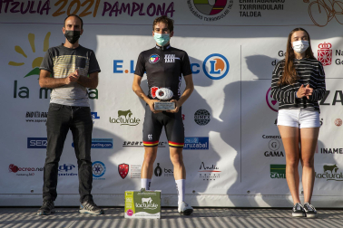 Última etapa de la Vuelta Ciclista Júnior a Pamplona con llegada en El Redín de Pamplona.