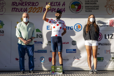 Última etapa de la Vuelta Ciclista Júnior a Pamplona con llegada en El Redín de Pamplona.