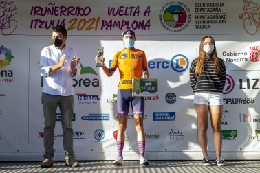 Última etapa de la Vuelta Ciclista Júnior a Pamplona con llegada en El Redín de Pamplona.