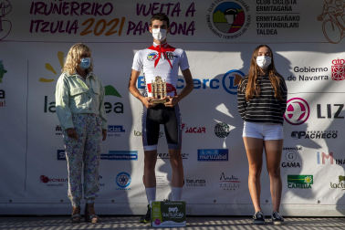 Última etapa de la Vuelta Ciclista Júnior a Pamplona con llegada en El Redín de Pamplona.