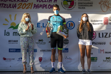 Última etapa de la Vuelta Ciclista Júnior a Pamplona con llegada en El Redín de Pamplona.