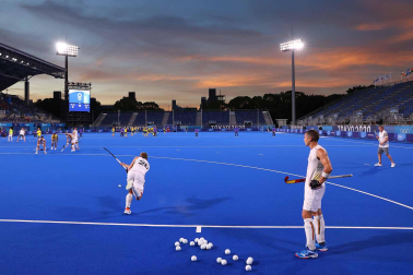 Duelo por el oro de hockey masculino entre Australia y Bélgica