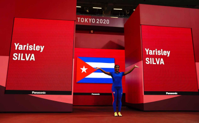 La atleta cubana Yarisley Silva