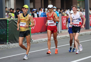 Prueba de 20 kilómetros marcha