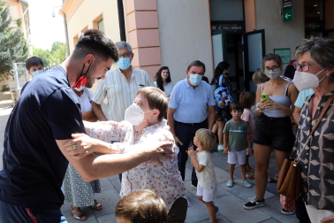 Llegada de Eduardo Gurbindo a Pamplona