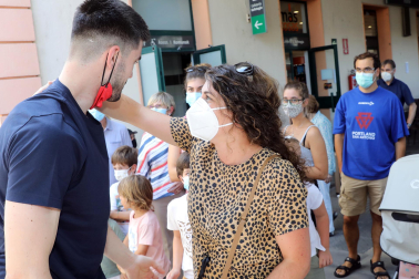 Llegada de Eduardo Gurbindo a Pamplona