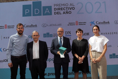 Acto de entrega del I Premio al Directivo del Año.