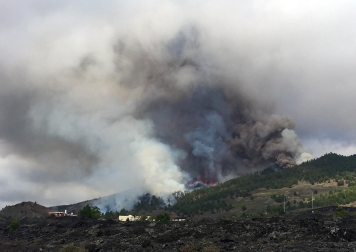 Fotos de la erupción del volcán Cumbre Vieja de La Palma.