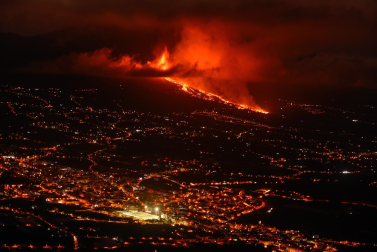 Fotos de la erupción del volcán Cumbre Vieja de La Palma.