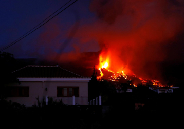 Fotos de la erupción del volcán Cumbre Vieja de La Palma.