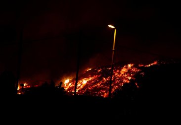 Fotos de la erupción del volcán Cumbre Vieja de La Palma.