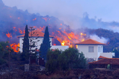 Fotos de la erupción del volcán Cumbre Vieja de La Palma.