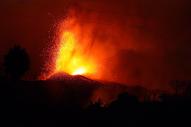 Fotos de la erupción del volcán Cumbre Vieja en La Palma.