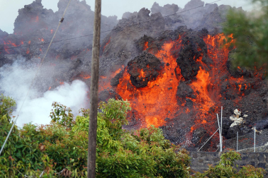 Fotos de la erupción del volcán Cumbre Vieja en La Palma.