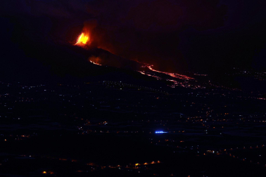 Fotos de la erupción del volcán Cumbre Vieja en La Palma.