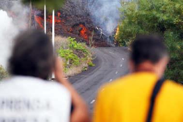 Fotos de la erupción del volcán Cumbre Vieja en La Palma.